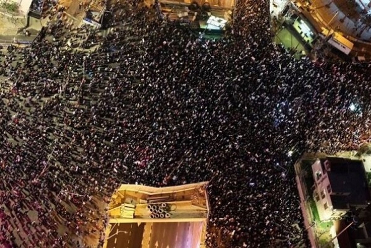 تظاهرات گسترده علیه نتانیاهو برای یازدهمین هفته متوالی
