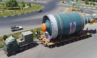راکتور پروژه محیط زیستی تصفیه نفت سفید پالایشگاه اصفهان نصب شد