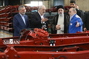 بازدید رئیس‌جمهور از کارخانه ایران خودرو دیزل