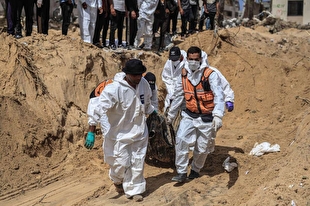 کشف گور‌های دسته‌جمعی در غزه؛ قوانین بین‌المللی چه می‌گویند؟