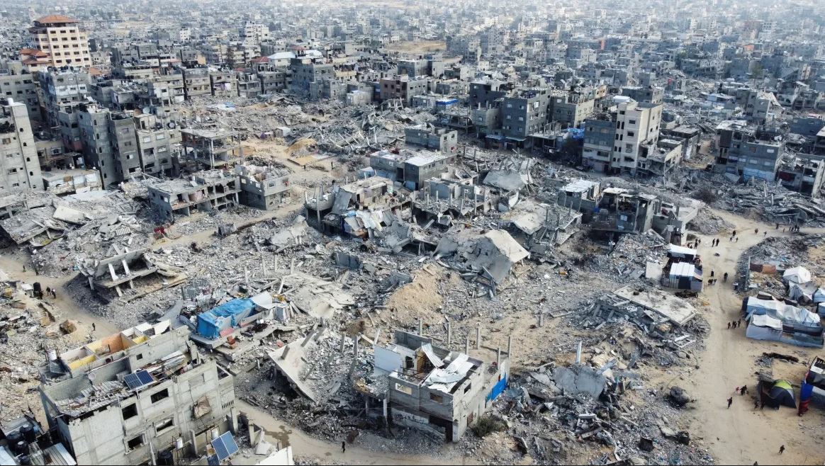 Aerial images reveal the extent of Israel's devastation in Gaza