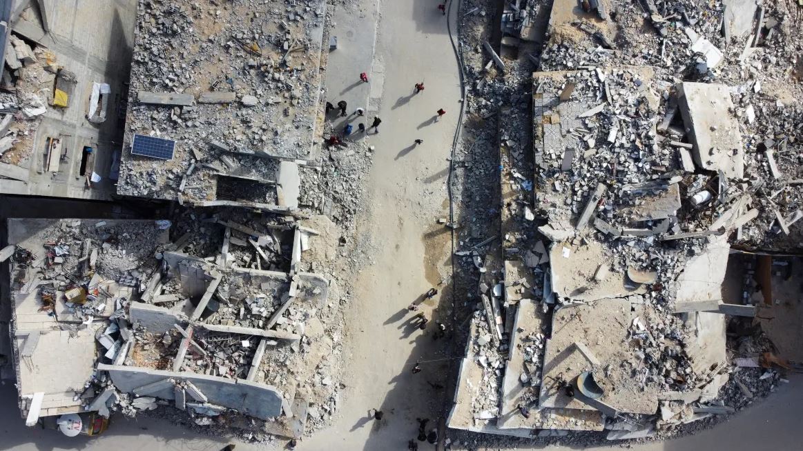 Aerial images reveal the extent of Israel's devastation in Gaza