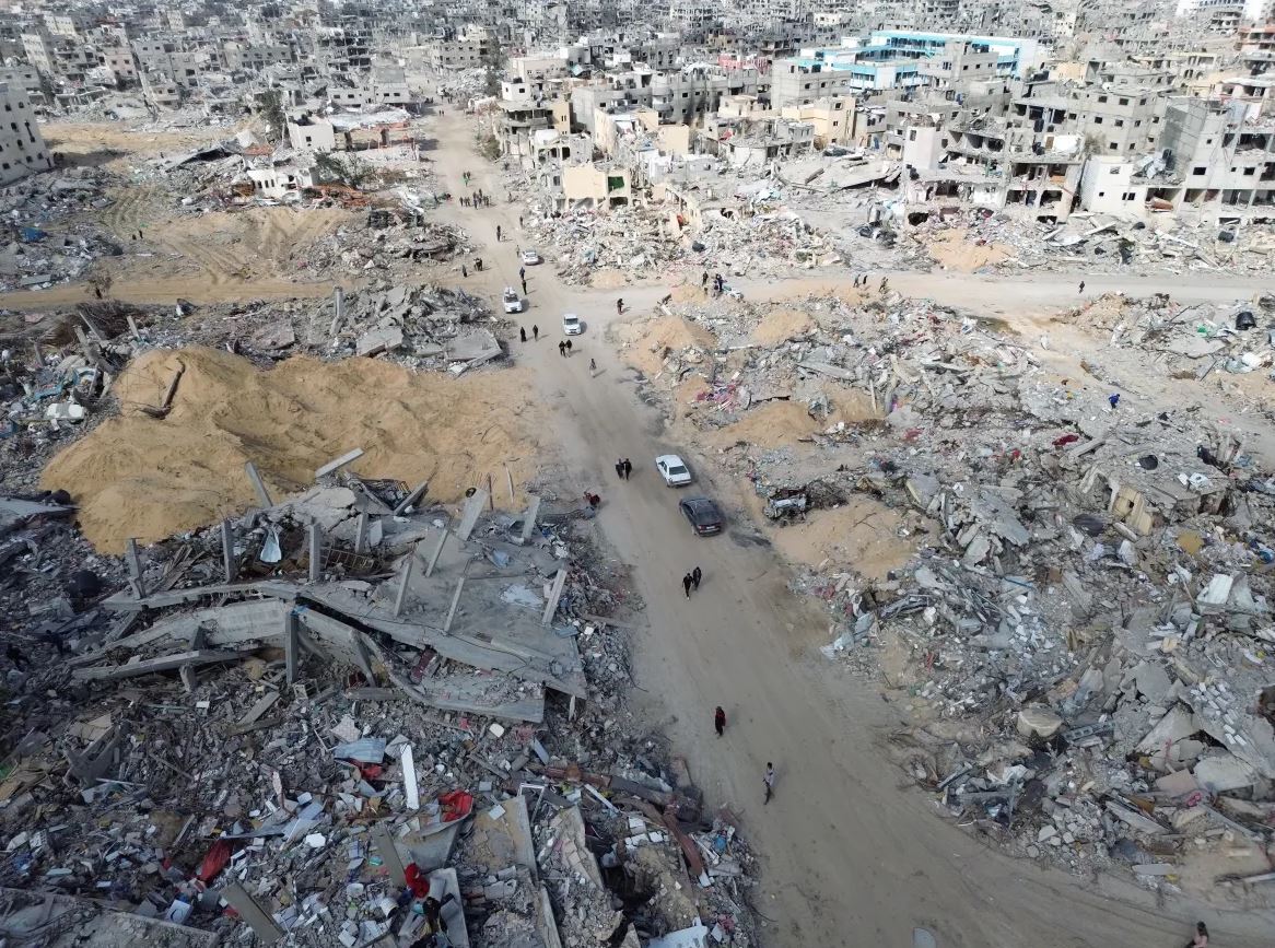 Aerial images reveal the extent of Israel's devastation in Gaza