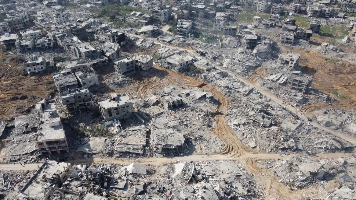 Aerial images reveal the extent of Israel's devastation in Gaza