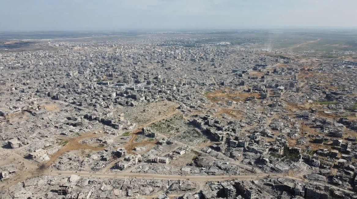 Aerial images reveal the extent of Israel's devastation in Gaza