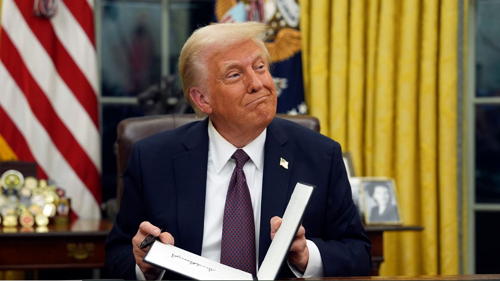 Trump's controversial executive orders on his first day in office Trump's controversial executive orders on his first day in office