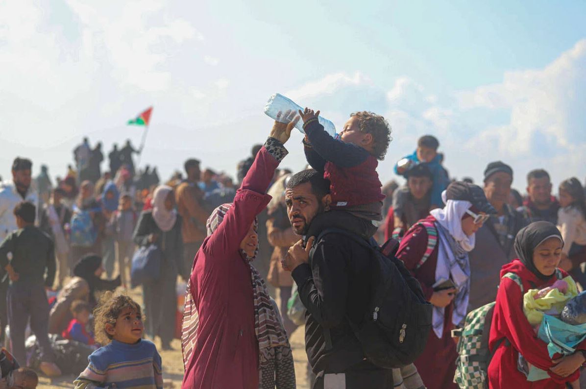 Reaction of Palestinians in Gaza to Trump's 'clean out' plan