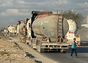 Fuel and gas trucks enter Gaza for the first time in 10 months