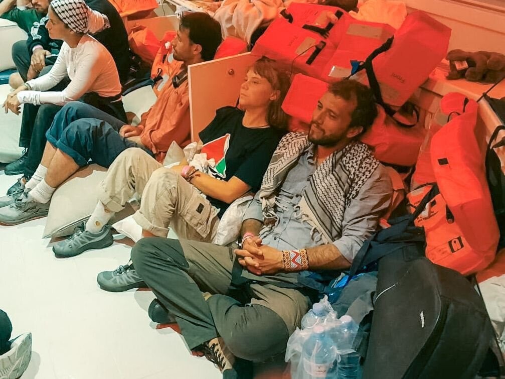 Greta Thunberg exposes brutality against activists in Gaza aid mission Greta Thunberg exposes brutality against activists in Gaza aid mission