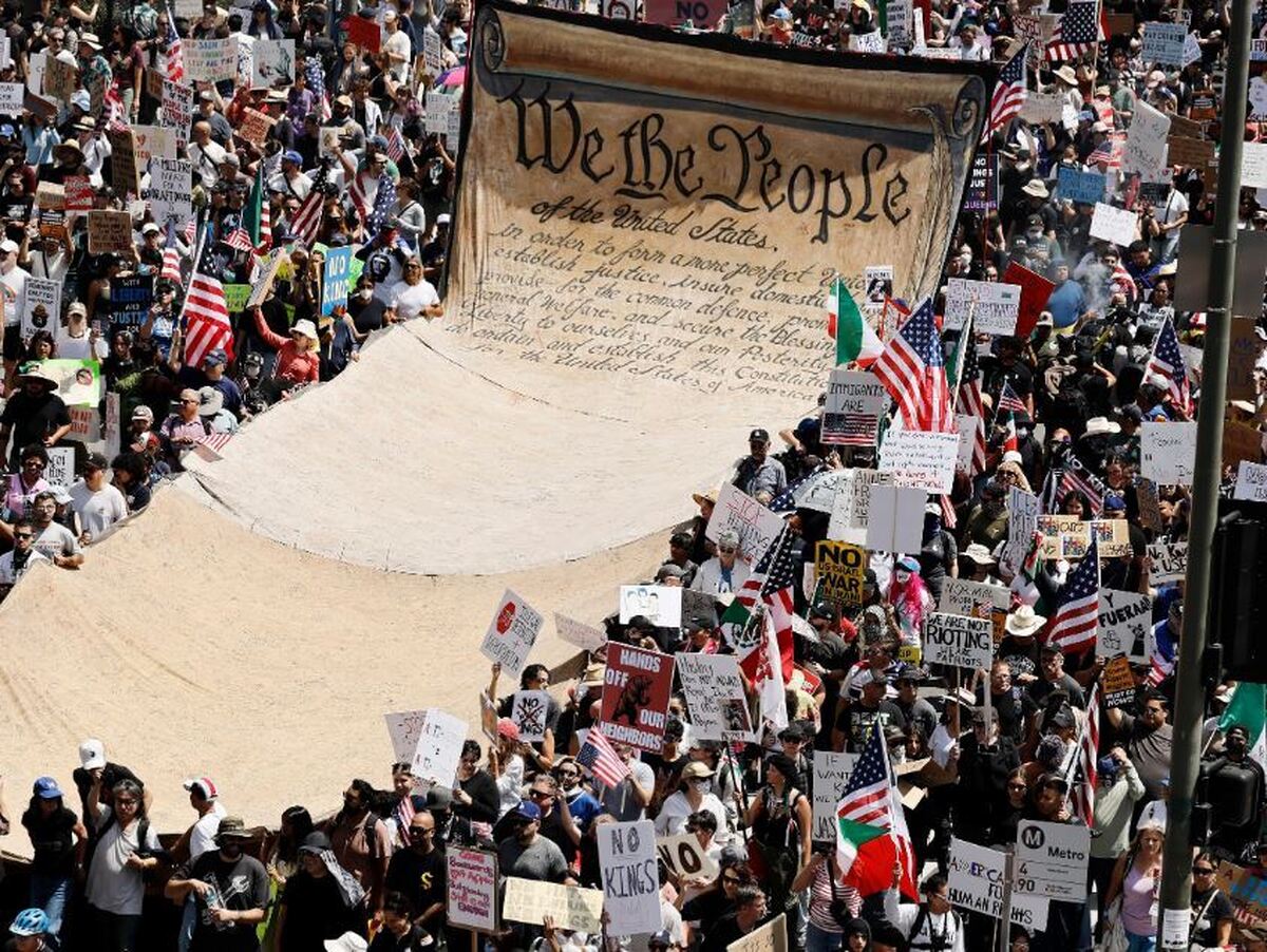 “No to the King” protests sweep across the U.S. against Trump’s policies