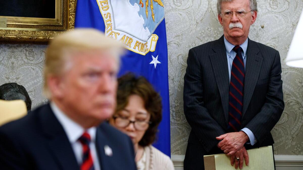 Trump’s longstanding grudge against John Bolton