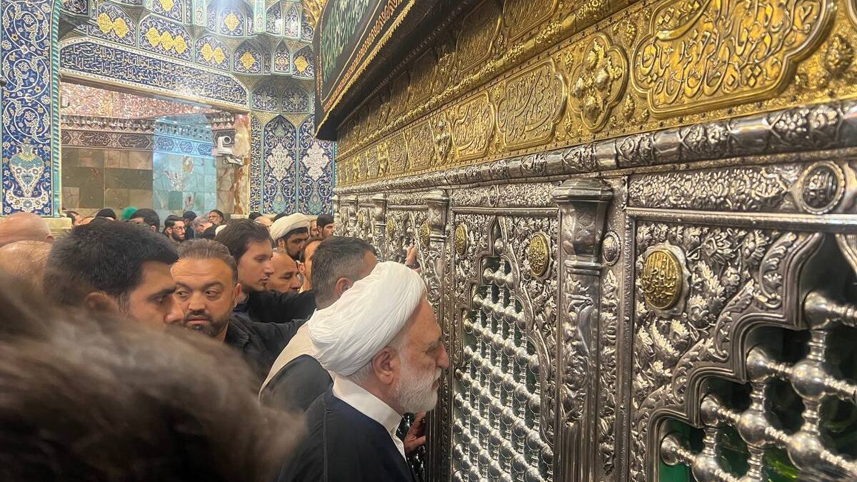 Meeting of the Head of the Judiciary with Grand Ayatollahs Sobhani, Javadi Amoli, Makarem Shirazi, and Shobeiri Zanjani