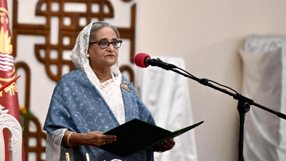 Sheikh Hasina sentenced to death