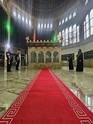 Unveiling of the new shrine of Imamzadegan Aynali and Zeynali (AS)