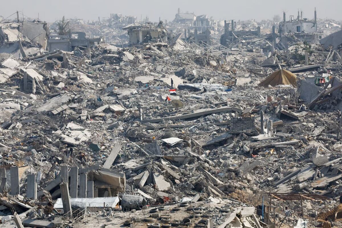 Gaza buried under 68 million tons of war debris