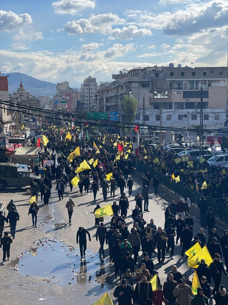 A historic farewell to the martyr of Quds A historic farewell to the martyr of Quds