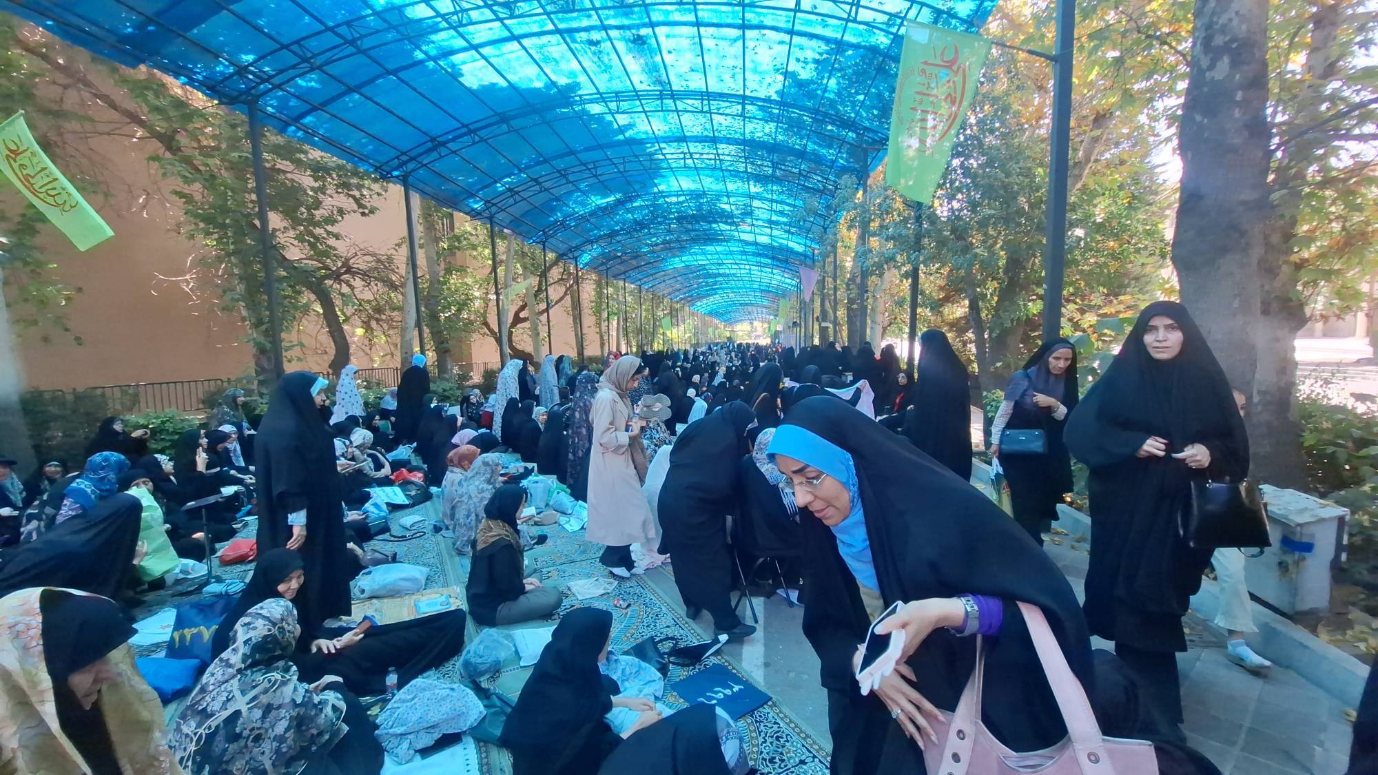 Meaningful and epic presence of people in Friday Prayers