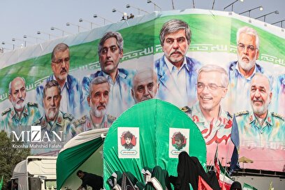 Funeral Procession of the Martyrs of the Zionist Regime’s Imposed War in Tehran