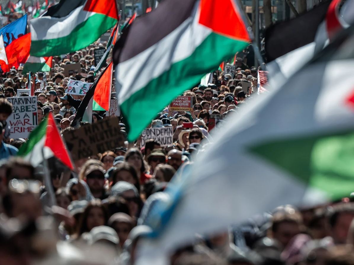 Record turnout for pro-Palestine marches across Australia Record turnout for pro-Palestine marches across Australia