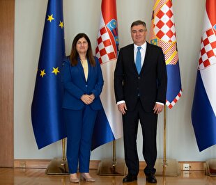 Croatian president calls for official recognition of Palestine