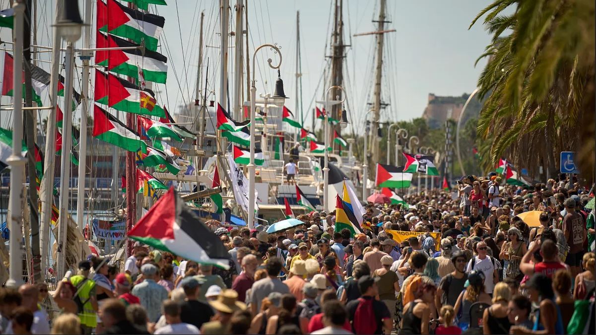 Sumud fleet: The world’s largest maritime convoy heads to Gaza