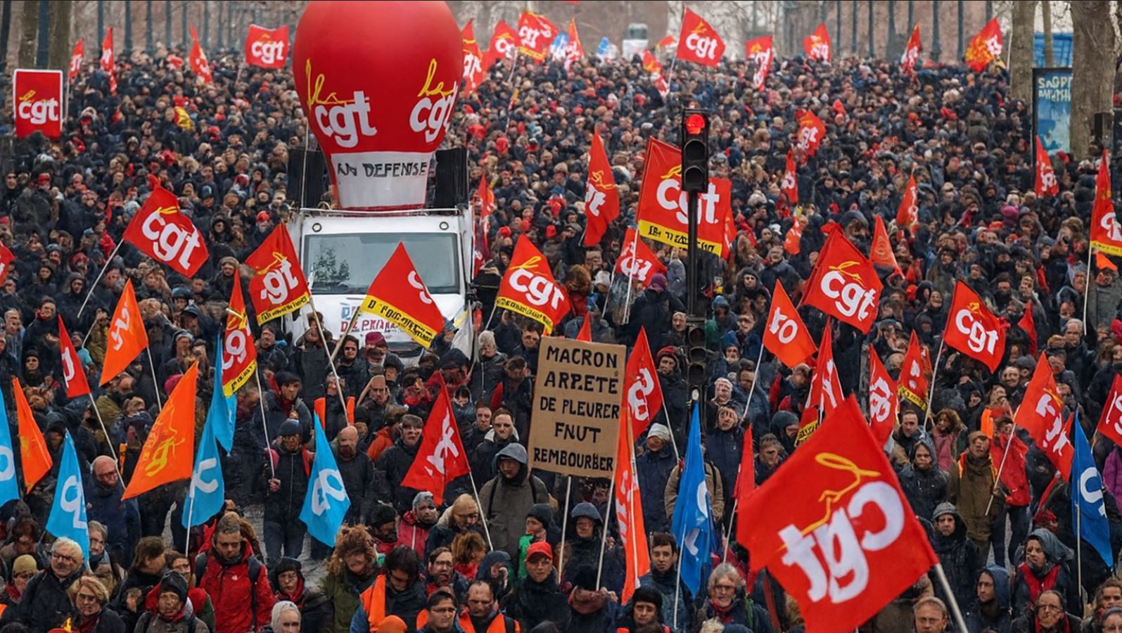 Tear gas and armored vehicles; The militarization of protest policing in France
