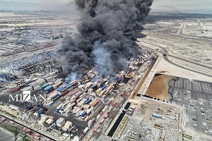 انفجار در بندرعباس