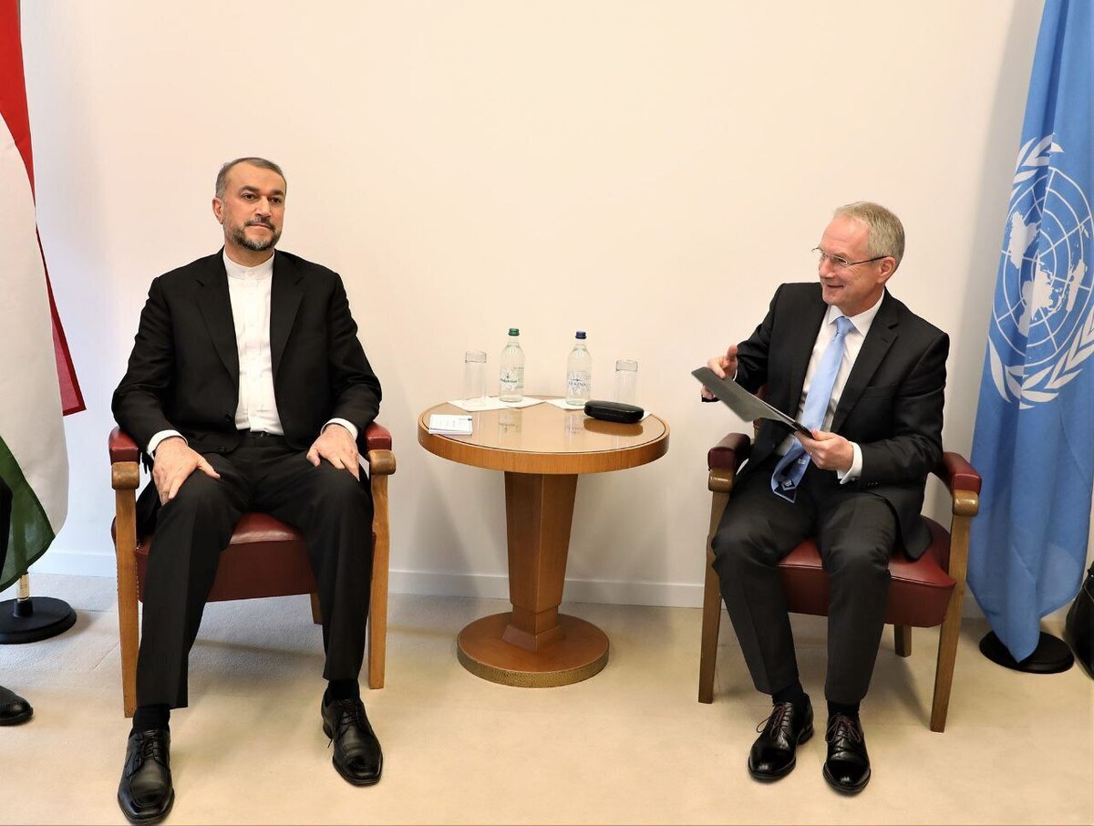 دیدار امیرعبداللهیان و رئیس مجمع عمومی سازمان ملل/کروسی: عفو عمومی در ایران شایسته تقدیر است