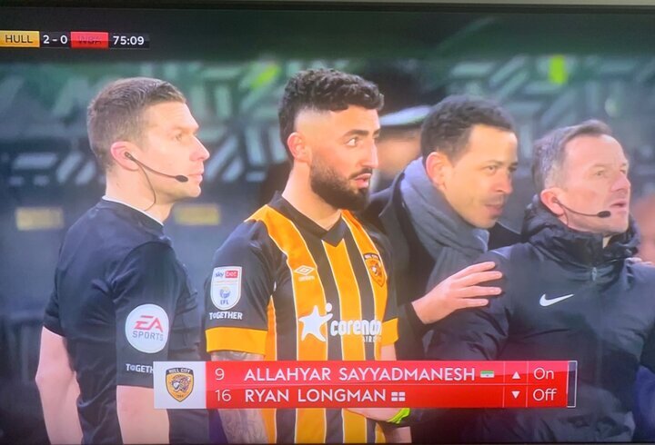 پا قدم مهاجم ایرانی خوب بود/ پیروزی هال سیتی در روز بازگشت صیادمنش پا قدم مهاجم ایرانی خوب بود/ پیروزی هال سیتی در روز بازگشت صیادمنش