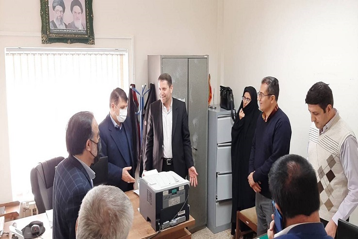 بازدید سرزده رئیس کل دادگستری آذربایجان شرقی از حوزه قضایی هریس بازدید سرزده رئیس کل دادگستری آذربایجان شرقی از حوزه قضایی هریس