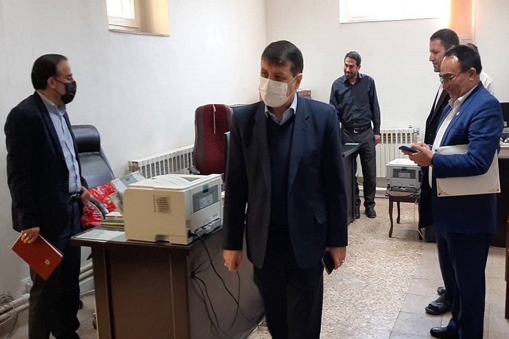 بازدید سرزده رئیس کل دادگستری آذربایجان شرقی از حوزه قضایی هریس بازدید سرزده رئیس کل دادگستری آذربایجان شرقی از حوزه قضایی هریس
