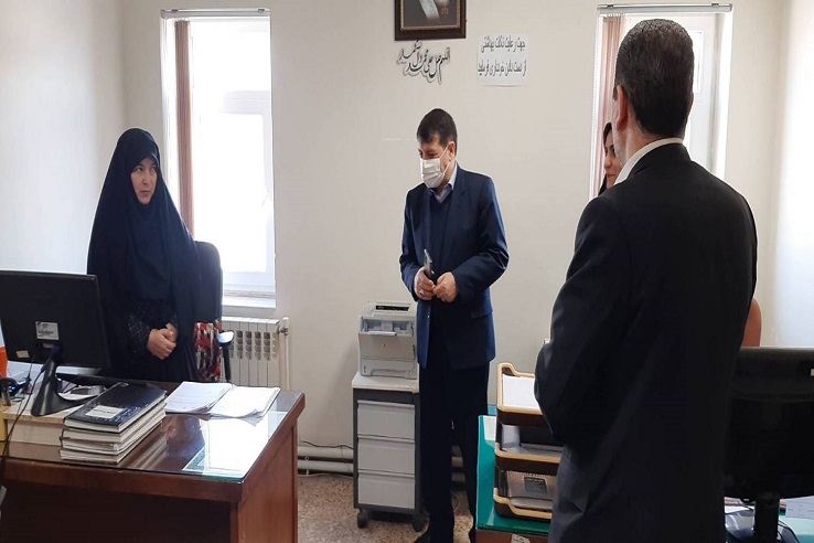 بازدید سرزده رئیس کل دادگستری آذربایجان شرقی از حوزه قضایی هریس بازدید سرزده رئیس کل دادگستری آذربایجان شرقی از حوزه قضایی هریس