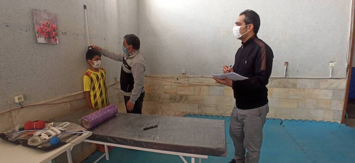 طرح غربالگری اسکلتی و حرکتی کودکان و نوجوانان ۷ تا ۱۷ ساله با حمایت بنیاد ۱۵ خرداد