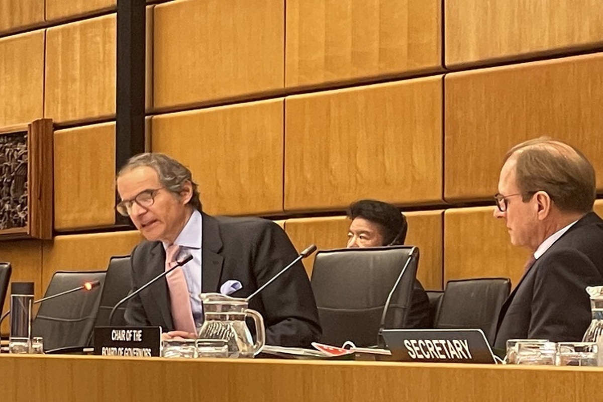 نشست شورای حکام آژانس/گروسی: منتظر آغاز پیگیری‌های فنی در ایران هستیم