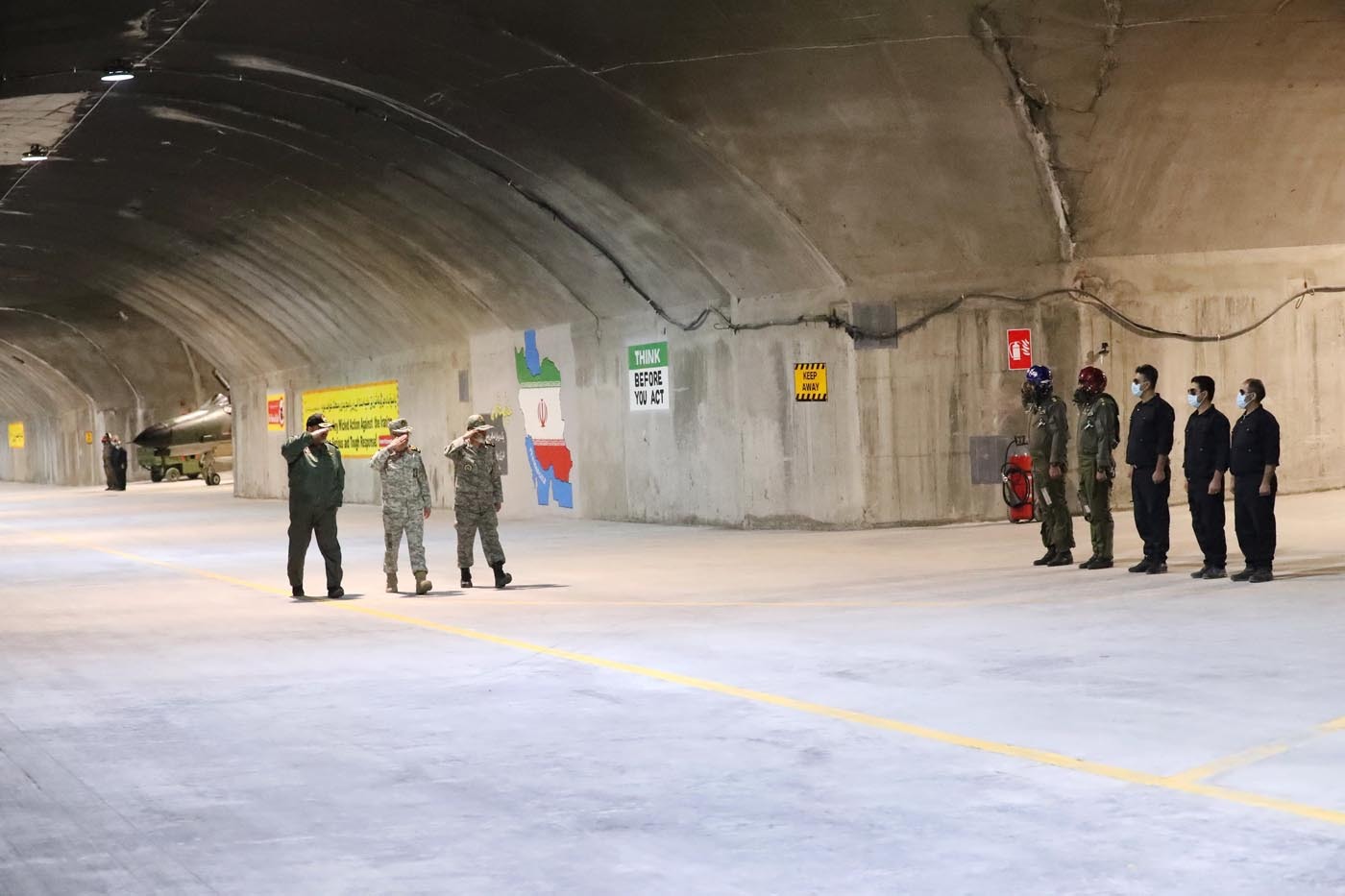 پایگاه هوایی راهکنشی عقاب ۴۴ ارتش؛ امن، نفوذناپذیر و غیرقابل انهدام در زیرزمین