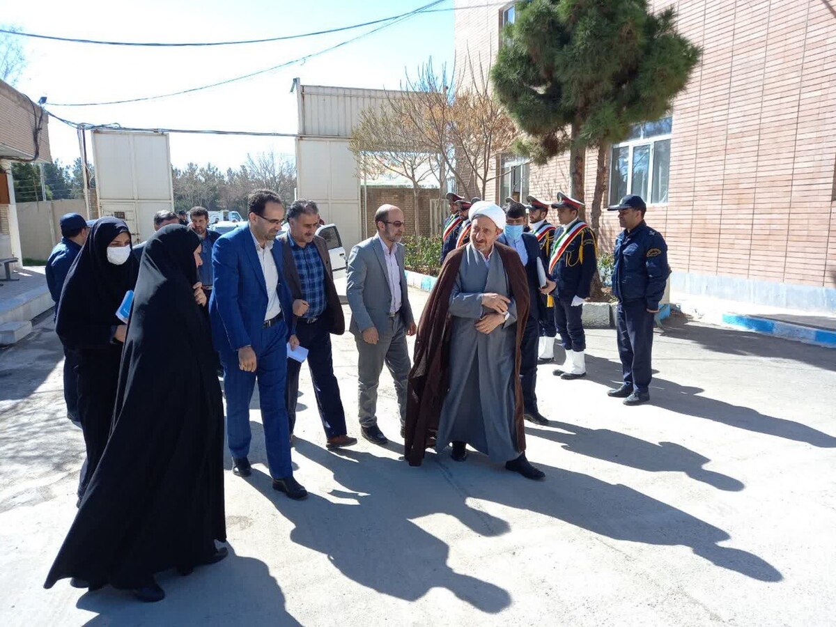 بازدید سرزده رئیس مرکز حفاظت و اطلاعات قوه قضائیه از کانون اصلاح و تربیت و بند نسوان زندان مرکزی اصفهان