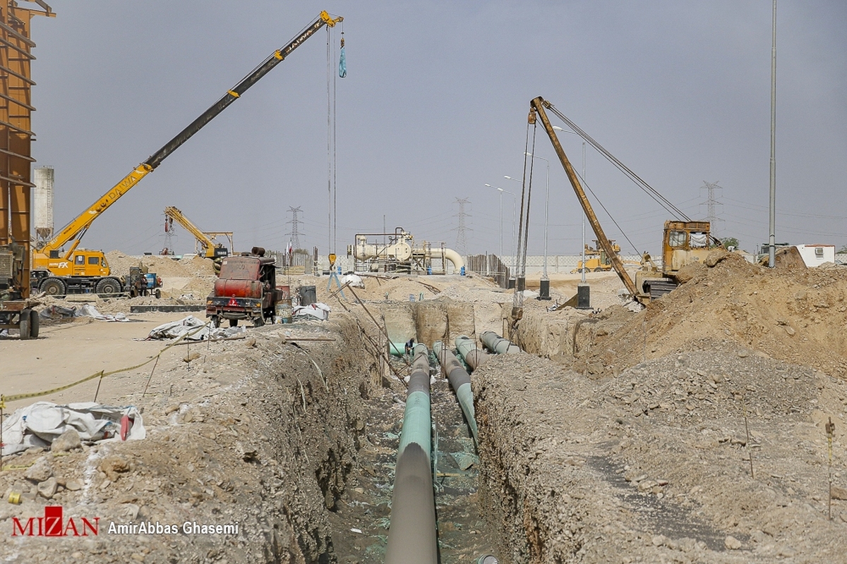 خط انتقال گاز ایرانشهر به چابهار آماده بهره‌برداری شد