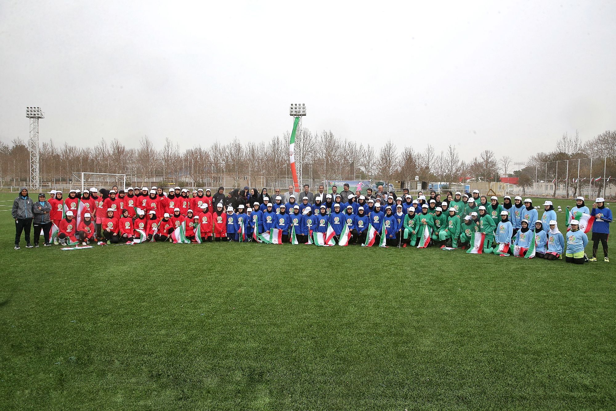 مراسم روز جهانی فوتبال بانوان برگزار شد