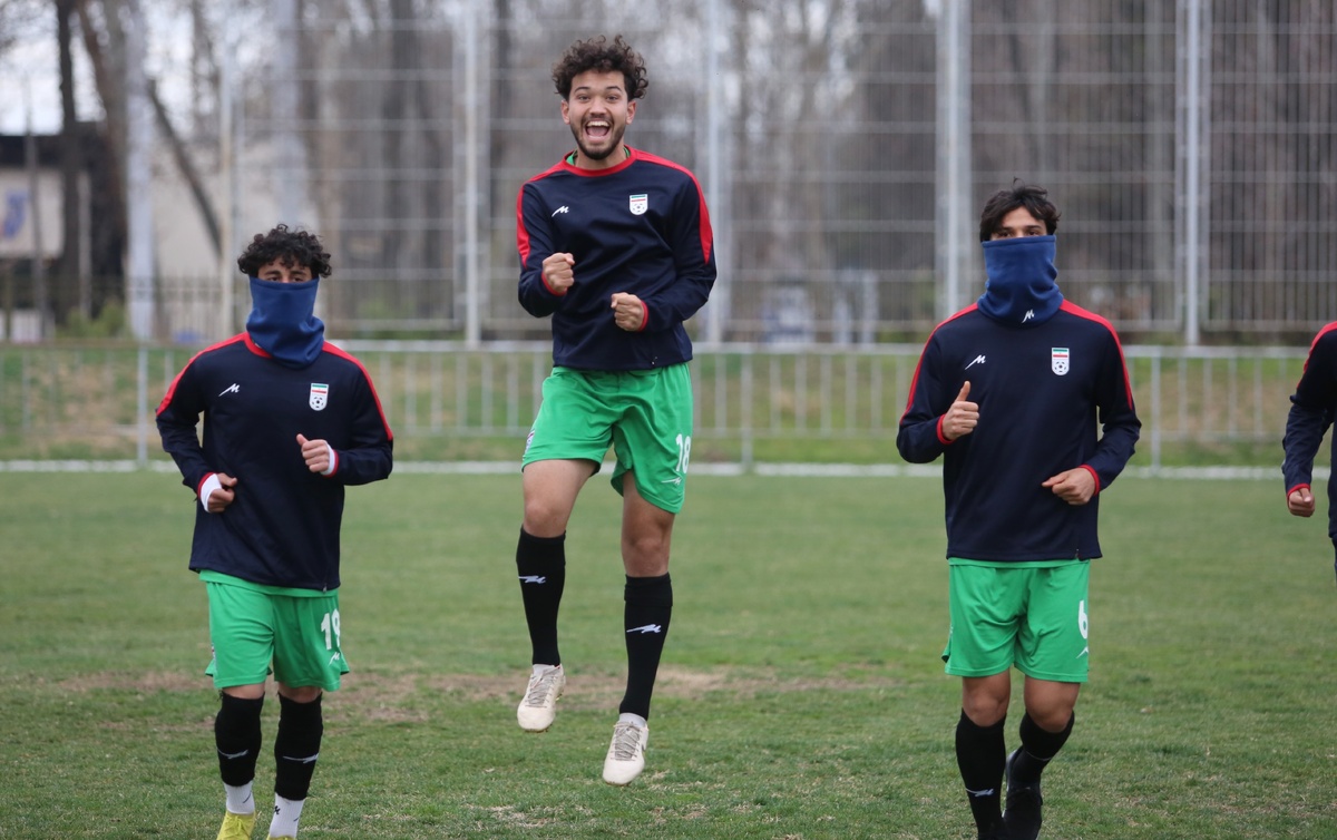 فوتبال جوانان آسیا| تمرین تاکتیکی شاگردان مرفاوی برای بازی با عراق