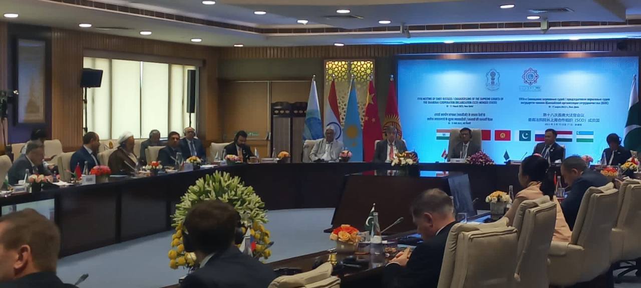 تشریح ساختار و تشکیلات و ابتکارات قوه قضاییه جمهوری اسلامی ایران در اجلاس روسای قضایی سازمان شانگهای / تقاضای معاون اول قوه قضاییه از کشورهای عضو برای همکاری در محکومیت، تعقیب و مجازات عاملان شهادت سردار سلیمانی تشریح ساختار و تشکیلات و ابتکارات قوه قضاییه جمهوری اسلامی ایران در اجلاس روسای قضایی سازمان شانگهای / تقاضای معاون اول قوه قضاییه از کشورهای عضو برای همکاری در محکومیت، تعقیب و مجازات عاملان شهادت سردار سلیمانی