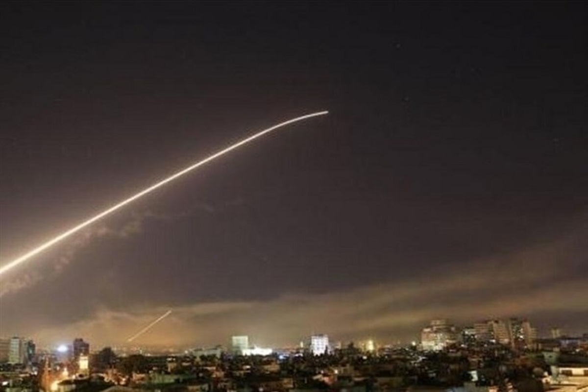مقابله پدافند هوایی سوریه با اهداف متخاصم رژیم صهیونیستی