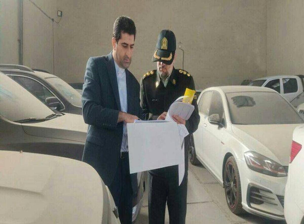 تعیین تکلیف یک هفته‌ای ۱۴۱ دستگاه خودروی توقیفی حوزه جرایم موادمخدر در غرب استان تهران 