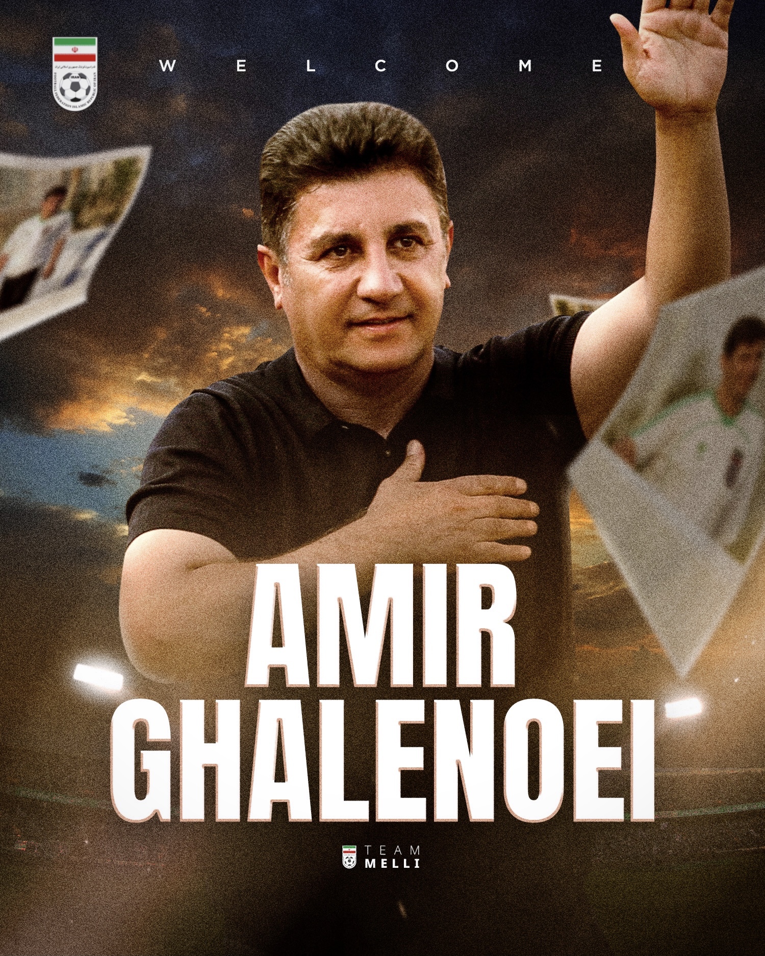 قلعهنویی رسما سرمربی تیم ملی ملی فوتبال شد + عکس قلعهنویی رسما سرمربی تیم ملی ملی فوتبال شد + عکس