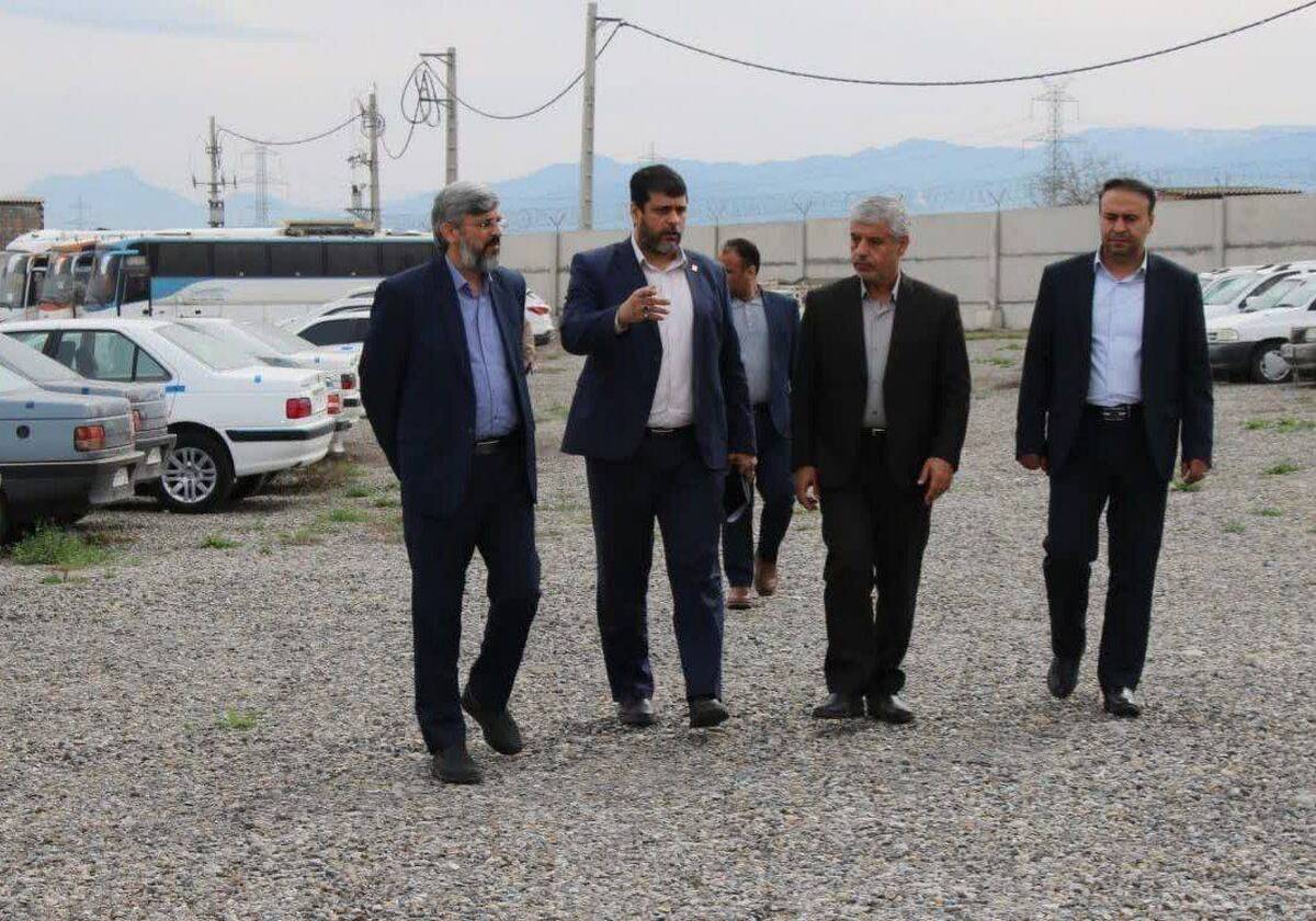 معاون دادستان کل کشور از پارکینگ شورای هماهنگی مبارزه با مواد مخدر استان گلستان بازدید کرد