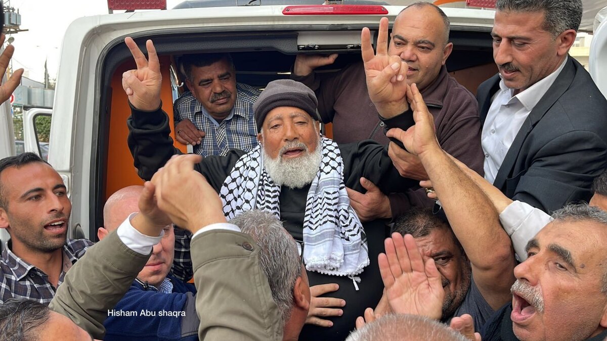 آزادی مسن‌ترین اسیر فلسطینی از زندان‌های رژیم صهیونیستی