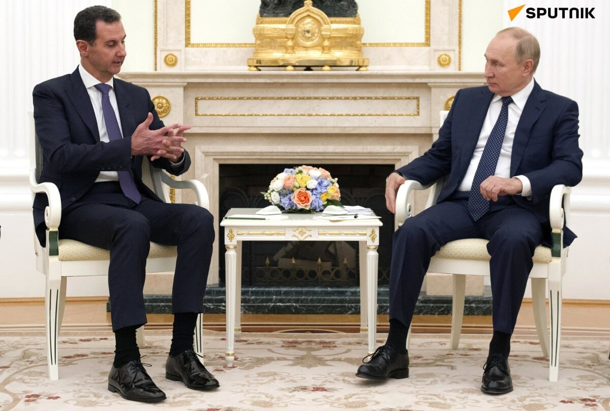 دیدار پوتین و اسد در مسکو