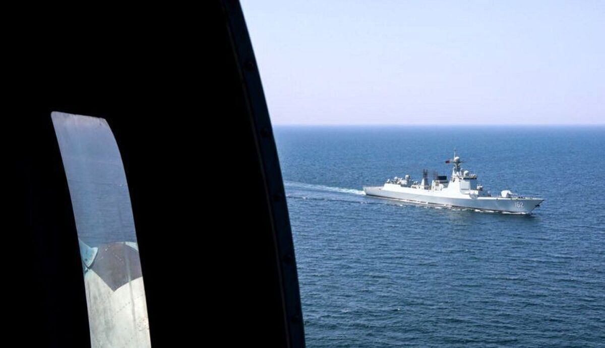 ناوهای ایران، چین و روسیه به سمت اهداف سطحی در دریا تیراندازی کردند