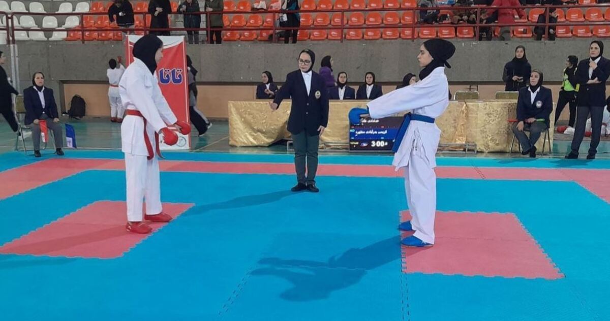 مسابقات انتخابی تیم ملی کاراته بزرگسالان بانوان| مازندران با ۵ مدال قهرمان شد