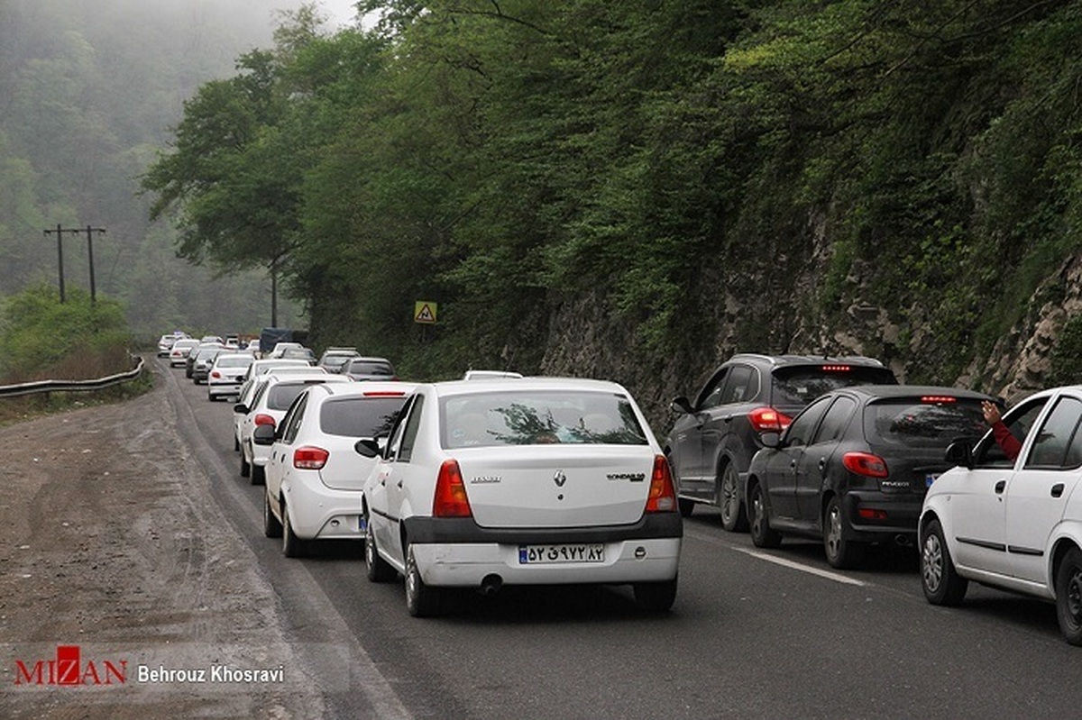 ترافیک سنگین در همه‌ جاده‌های شمال به جز محور فیروزکوه