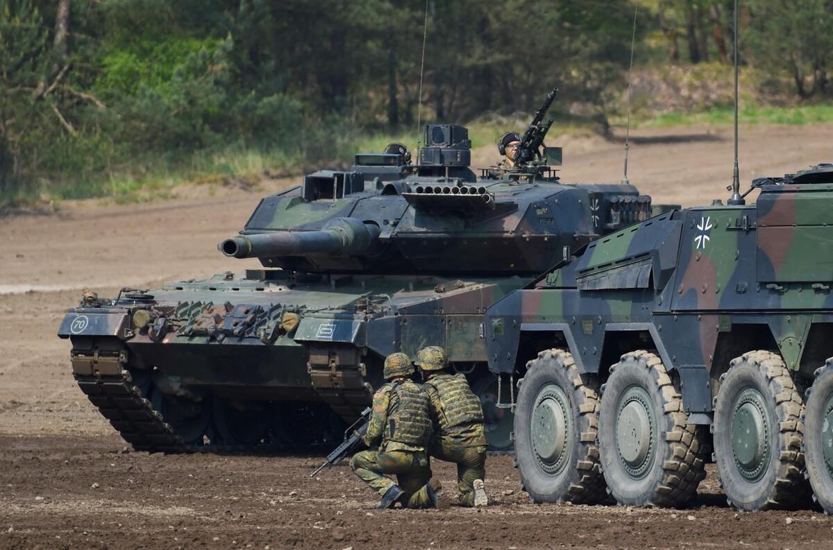 ارسال بیشتر تانک‌های لئوپارد آلمان به اوکراین